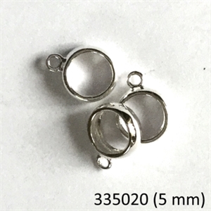 Vedhæng 5 mm i sølv